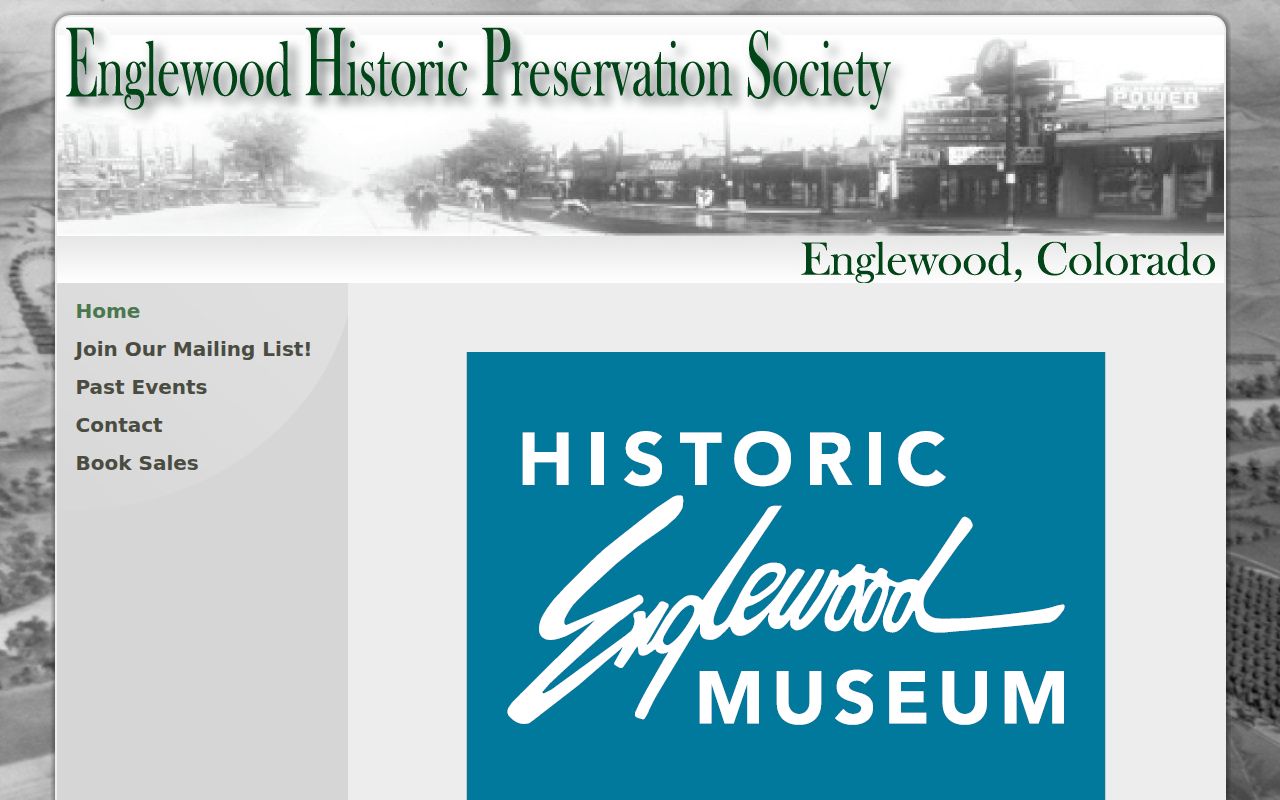 Englewood city directory reference to Historic Englewood Preservation Society