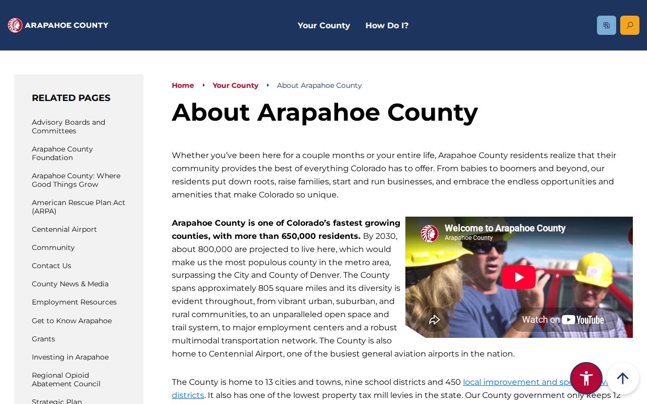 Englewood residents directory reference to Arapahoe County context