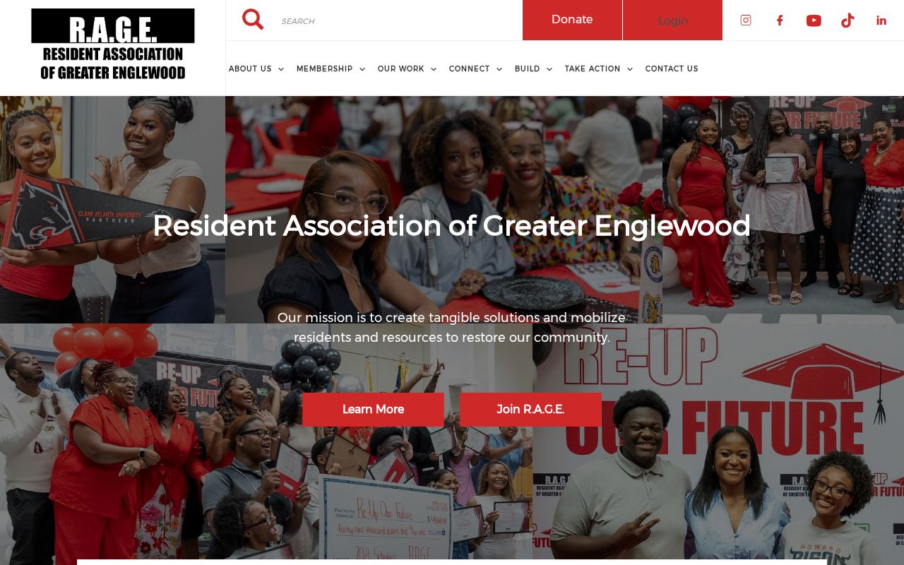 Englewood neighbors reference to Resident Association of Greater Englewood